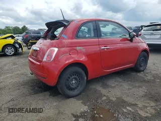 2015 FIAT 500 Pop z VIN 3C3CFFAR8FT545181, wystawiony jako Copart lot #61406525 z przebiegiem 66 151 mil mil oraz Szkoda całkowita • Salvage title. Historia ofert i sprzedaży dostępna na DreamBid. Obrazek 3.