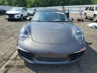 2015 Porsche 911 Carrera with VIN WP0CA2A97FS141468, listed as a Copart auction lot 58949374 with 40,741 mi miles and Salvage Title. Bid and sale history available at carsss.com. Image 5.