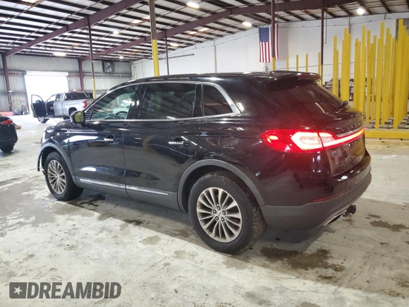 2017 Lincoln MKX Select with VIN 2LMPJ8KR3HBL10935, listed as a Copart auction lot 46146895 with 125,751 mi miles and Salvage Title. Bid and sale history available at carsss.com. Image 2.
