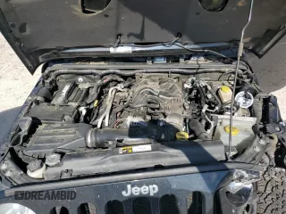 2016 Jeep Wrangler Unlimited Rubicon Hard Rock z VIN 1C4BJWFG6GL125252, wystawiony jako Copart lot #55241115 z przebiegiem 193 554 mil mil oraz Szkoda całkowita • Salvage title. Historia ofert i sprzedaży dostępna na DreamBid. Obrazek 11.