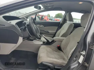 2013 Honda Civic LX z VIN 2HGFB2F50DH509088, wystawiony jako Copart lot #59660625 z przebiegiem 292 774 mil mil oraz Szkoda całkowita • Salvage title. Historia ofert i sprzedaży dostępna na DreamBid. Obrazek 7.