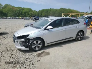 2019 Hyundai Ioniq z VIN KMHC65LD7KU156258, wystawiony jako Copart lot #55377275 z przebiegiem Nie podano mil oraz Szkoda całkowita • Salvage title. Historia ofert i sprzedaży dostępna na DreamBid. Obrazek 1.