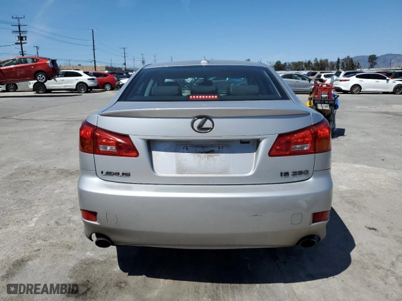 2008 Lexus IS 250 with VIN JTHBK262X85061537, listed as a Copart auction lot 49921375 with 139,752 mi miles and Salvage Title. Bid and sale history available at carsss.com. Image 6.