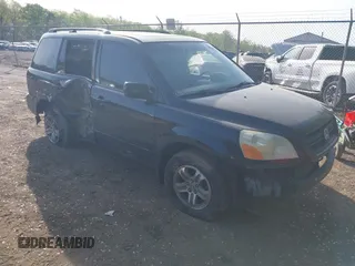 2005 Honda Pilot EX-L z VIN 2HKYF187X5H548297, wystawiony jako IAAI lot #42094541 z przebiegiem 174 753 mil mil oraz . Historia ofert i sprzedaży dostępna na DreamBid. Obrazek 1.