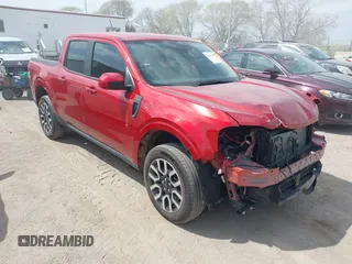 2023 Ford Maverick XL with VIN 3FTTW8E38PRA87508, listed as a IAAI auction lot 41930444 with 16,061 mi miles and . Bid and sale history available at DreamBid. Image 1.