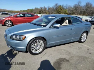 2007 Volvo C70 with VIN YV1MC68207J015145, listed as a Copart auction lot 76976894 with 72,374 mi miles and Salvage Title. Bid and sale history available at carsss.com. Image 1.