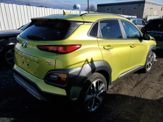 2020 Hyundai Kona Limited with VIN KM8K3CA5XLU486384, listed as a Copart auction lot 42422243 with 9,048 mi miles. Bid and sale history available at carsss.com. Image 3.