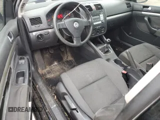 2008 Volkswagen Rabbit S with VIN WVWAA71K18W046925, listed as a Copart auction lot 79713534 with 216,565 mi miles and Salvage Title. Bid and sale history available at carsss.com. Image 8.