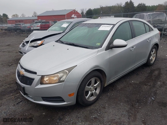 2011 Chevrolet Cruze LT w/1FL with VIN 1G1PE5S93B7261862, listed as a IAAI auction lot 41949860 with 169,343 mi miles. Bid and sale history available at carsss.com. Image 2.
