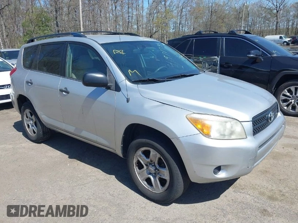 2008 Toyota RAV4 with VIN JTMBD33V686081889, listed as a IAAI auction lot 41971934 with 244,069 mi miles. Bid and sale history available at carsss.com. Image 1.