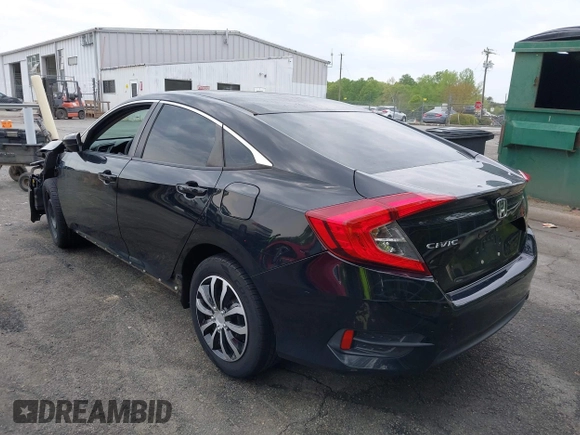 2016 Honda Civic Sedan LX with VIN 19XFC2F58GE098941, listed as a IAAI auction lot 42027734 with 155,677 mi miles. Bid and sale history available at carsss.com. Image 3.