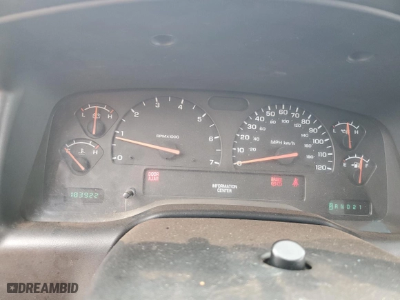 2003 Dodge Dakota SLT with VIN 1D7HG48N13S342545, listed as a Copart auction lot 80677314 with 183,922 mi miles and Salvage Title. Bid and sale history available at carsss.com. Image 9.