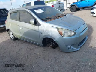2015 Mitsubishi Mirage ES with VIN ML32A4HJ3FH004163, listed as a IAAI auction lot 42782604 with Not provided miles and . Bid and sale history available at DreamBid. Image 1.