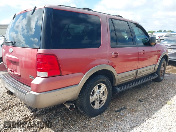 2003 Ford Expedition Eddie Bauer with VIN 1FMFU18L23LA95615, listed as a IAAI auction lot 42575384 with 223,274 mi miles and . Bid and sale history available at DreamBid. Image 4.