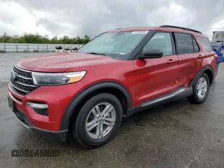 2020 Ford Explorer XLT with VIN 1FMSK7DH8LGC47284, listed as a Copart auction lot 47899495 with 52,016 mi miles and Salvage Title. Bid and sale history available at carsss.com. Image 1.
