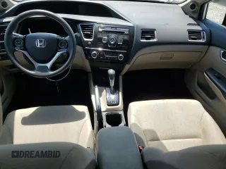 2013 Honda Civic EX with VIN 19XFB2F8XDE243776, listed as a Copart auction lot 53883755 with 50,080 mi miles and Salvage Title. Bid and sale history available at DreamBid. Image 8.