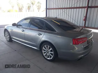 2012 Audi A6 3.0T Prestige with VIN WAUHGAFC6CN080091, listed as a IAAI auction lot 41964023 with 166,334 mi miles. Bid and sale history available at carsss.com. Image 3.