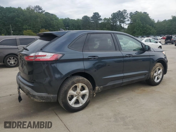 2024 Ford Edge SE with VIN 2FMPK4G99RBA18993, listed as a Copart auction lot 55794535 with 33,372 mi miles and Salvage title. Bid and sale history available at DreamBid. Image 3.