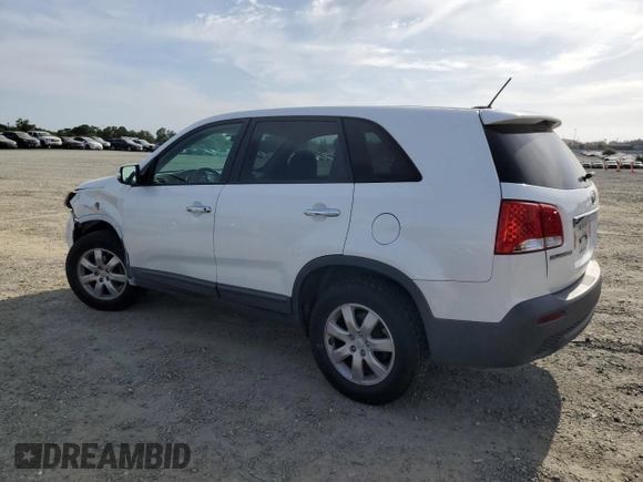 2011 Kia Sorento LX with VIN 5XYKT3A15BG071300, listed as a Copart auction lot 52414325 with 142,458 mi miles and Salvage Title. Bid and sale history available at carsss.com. Image 2.