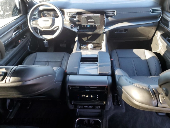 2023 Jeep Wagoneer Series II Carbide with VIN 1C4SJVBP3PS559313, listed as a Copart auction lot 87649695 with 15,837 mi miles and Salvage title. Bid and sale history available at DreamBid. Image 8.