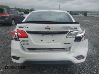 2018 Nissan Sentra SR with VIN 3N1AB7AP2JY261143, listed as a Copart auction lot 52017415 with 130,929 mi miles and Salvage Title. Bid and sale history available at DreamBid. Image 6.