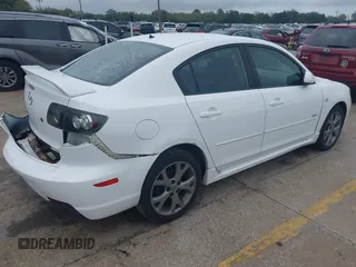 2008 Mazda 3 S GT with VIN JM1BK324181825670, listed as a IAAI auction lot 41207532 with 183,565 mi miles and . Bid and sale history available at DreamBid. Image 4.