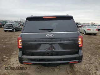 2024 Ford Expedition Max Limited с VIN 1FMJK2A85REB13551, выставлен на аукционе Copart как лот 53729315 с пробегом 3 938 миль миль и Списание • Salvage title. История ставок и продаж доступна на DreamBid. Изображение 6.
