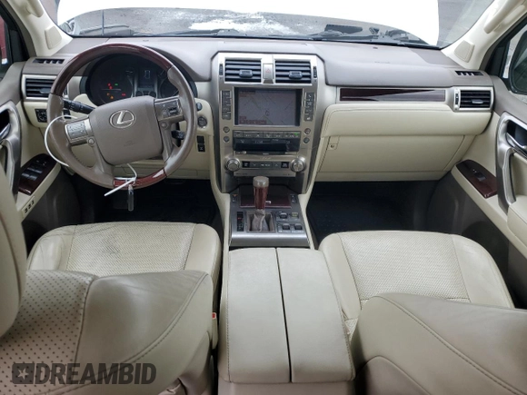 2015 Lexus GX 460 Luxury with VIN JTJJM7FX6F5101980, listed as a Copart auction lot 48760595 with 136,240 mi miles and Salvage title. Bid and sale history available at DreamBid. Image 8.