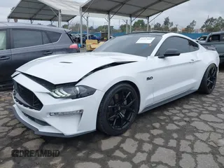 2022 Ford Mustang GT with VIN 1FA6P8CF6N5147847, listed as a IAAI auction lot 41517609 with 37,600 mi miles. Bid and sale history available at carsss.com. Image 18.