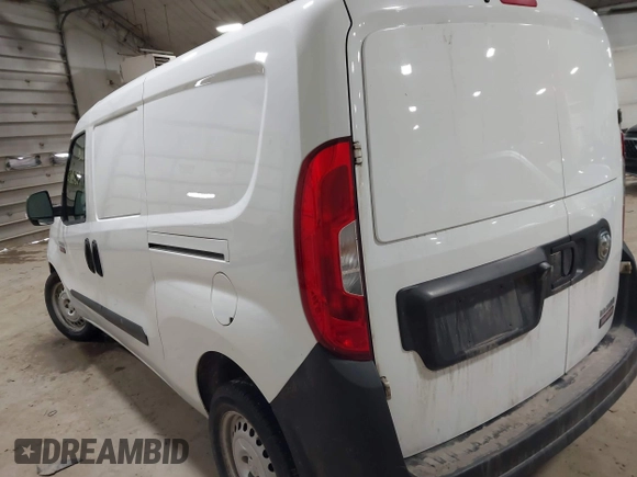 2018 Ram ProMaster City Cargo Van Tradesman with VIN ZFBERFAB5J6L85510, listed as a IAAI auction lot 41589639 with 126,740 mi miles. Bid and sale history available at carsss.com. Image 3.