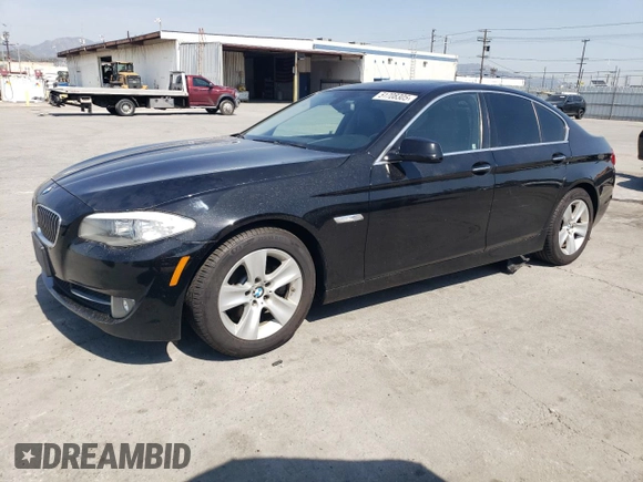 2013 BMW 5 Series 528i with VIN WBAXG5C55DD230661, listed as a Copart auction lot 51708305 with 188,564 mi miles and Clean Title. Bid and sale history available at carsss.com. Image 1.
