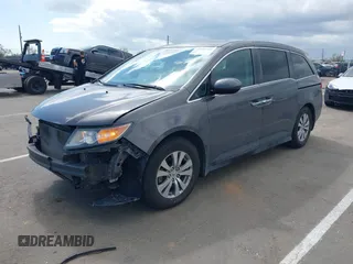 2016 Honda Odyssey EX-L with VIN 5FNRL5H62GB124335, listed as a IAAI auction lot 41910722 with 173,250 mi miles. Bid and sale history available at carsss.com. Image 18.