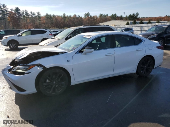 2023 Lexus ES with VIN 58AJZ1B19PU149763, listed as a Copart auction lot 78696944 with 21,651 mi miles and Salvage Title. Bid and sale history available at carsss.com. Image 1.