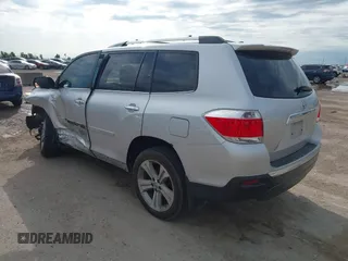 2013 Toyota Highlander Limited with VIN 5TDDK3EH9DS181923, listed as a IAAI auction lot 42139593 with 320,605 mi miles and . Bid and sale history available at DreamBid. Image 3.