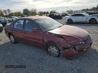 1995 Honda Accord LX with VIN JHMCD5638SC065579, listed as a Copart auction lot 77387234 with 166,575 mi miles and Salvage Title. Bid and sale history available at carsss.com. Image 4.