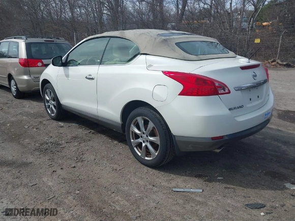 2014 Nissan Murano CrossCabriolet with VIN JN8AZ1FY2EW301925, listed as a IAAI auction lot 41826626 with 80,809 mi miles. Bid and sale history available at carsss.com. Image 3.