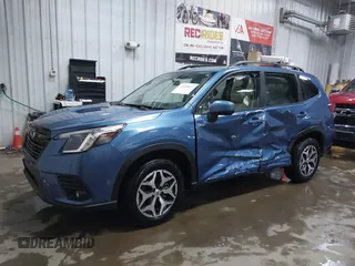 2024 Subaru Forester Premium with VIN JF2SKACC1RH515717, listed as a IAAI auction lot 41454827 with 6,391 mi miles. Bid and sale history available at carsss.com. Image 2.