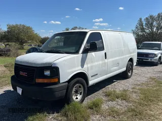 2003 GMC Savana Cargo Van with VIN 1GTHG35U431113170, listed as a Copart auction lot 47268365 with 293,807 mi miles and Clean Title. Bid and sale history available at carsss.com. Image 2.