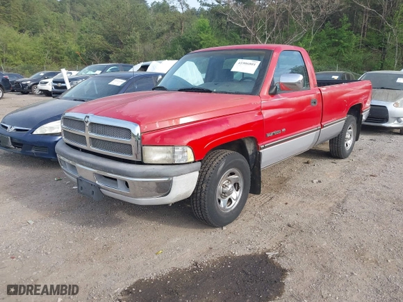 1995 Dodge Ram 1500 with VIN 1B7HC16Y6SS302154, listed as a IAAI auction lot 41906801 with 128,958 mi miles. Bid and sale history available at carsss.com. Image 2.