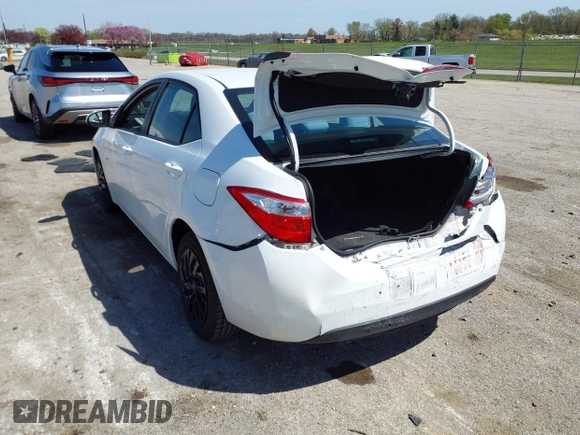 2016 Toyota Corolla L z VIN 2T1BURHE2GC482259, wystawiony jako IAAI lot #42054045 z przebiegiem 72 471 mil mil oraz . Historia ofert i sprzedaży dostępna na DreamBid. Obrazek 3.