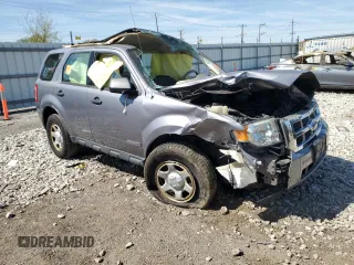 2008 Ford Escape XLS with VIN 1FMCU02Z38KB15233, listed as a Copart auction lot 56180325 with Not provided miles and Salvage title. Bid and sale history available at DreamBid. Image 4.