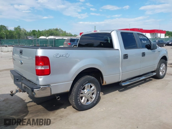 2007 Ford F-150 XLT with VIN 1FTPW14V57FB30839, listed as a IAAI auction lot 42234228 with 171,248 mi miles and . Bid and sale history available at DreamBid. Image 4.