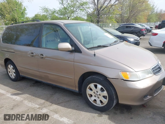 2003 Honda Odyssey EX with VIN 5FNRL186X3B031520, listed as a IAAI auction lot 42095955 with 142,566 mi miles and . Bid and sale history available at DreamBid. Image 12.