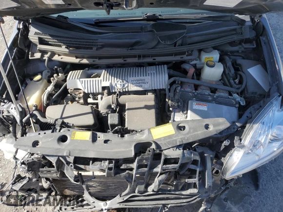 2011 Toyota Prius I z VIN JTDKN3DU6B1456459, wystawiony jako Copart lot #56850975 z przebiegiem 124 083 mil mil oraz Szkoda całkowita • Salvage title. Historia ofert i sprzedaży dostępna na DreamBid. Obrazek 11.