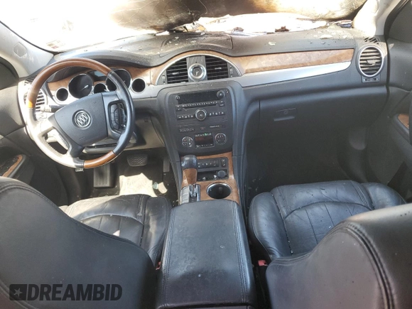 2011 Buick Enclave CXL-1 with VIN 5GAKRBED7BJ242191, listed as a Copart auction lot 47800485 with 0 mi miles and Salvage Title. Bid and sale history available at carsss.com. Image 8.