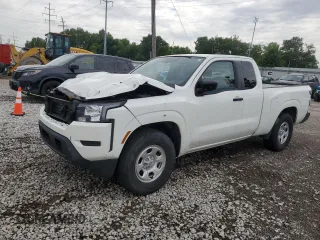 2023 Nissan Frontier S with VIN 1N6ED1CL0PN647384, listed as a Copart auction lot 62338425 with 83,383 mi miles and Clean title. Bid and sale history available at DreamBid. Image 1.