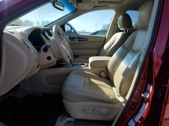 2015 Nissan Pathfinder SV with VIN 5N1AR2MN7FC669994, listed as a Copart auction lot 49634055 with 85,471 mi miles and Salvage Title. Bid and sale history available at carsss.com. Image 7.
