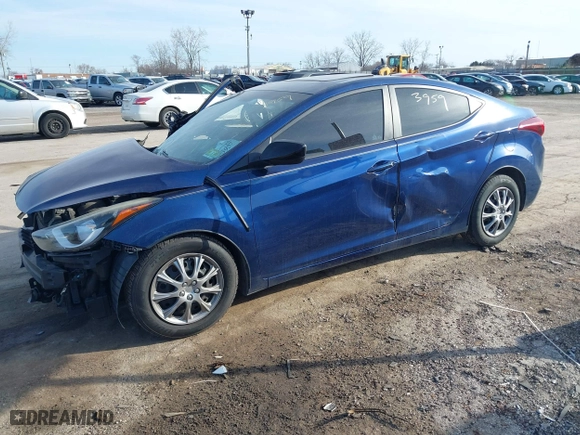 2016 Hyundai Elantra GL with VIN 5NPDH4AE0GH717281, listed as a IAAI auction lot 41773959 with 129,250 mi miles. Bid and sale history available at carsss.com. Image 17.