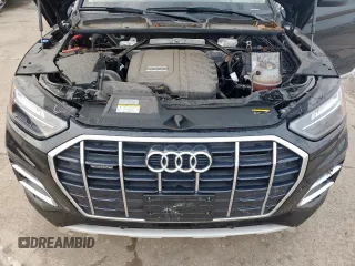 2021 Audi Q5 Premium with VIN WA1AAAFY3M2129651, listed as a Copart auction lot 58509405 with 23,567 mi miles and Clean title. Bid and sale history available at DreamBid. Image 12.