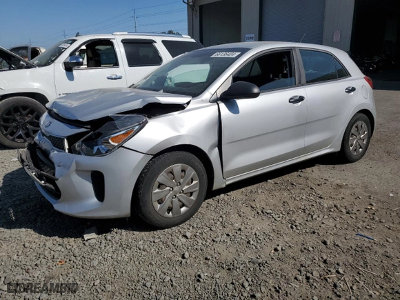 2018 Kia Rio 5-Door LX with VIN 3KPA25AB4JE088698, listed as a Copart auction lot 66136404 with 40,723 mi miles and Salvage Title. Bid and sale history available at carsss.com. Image 1.